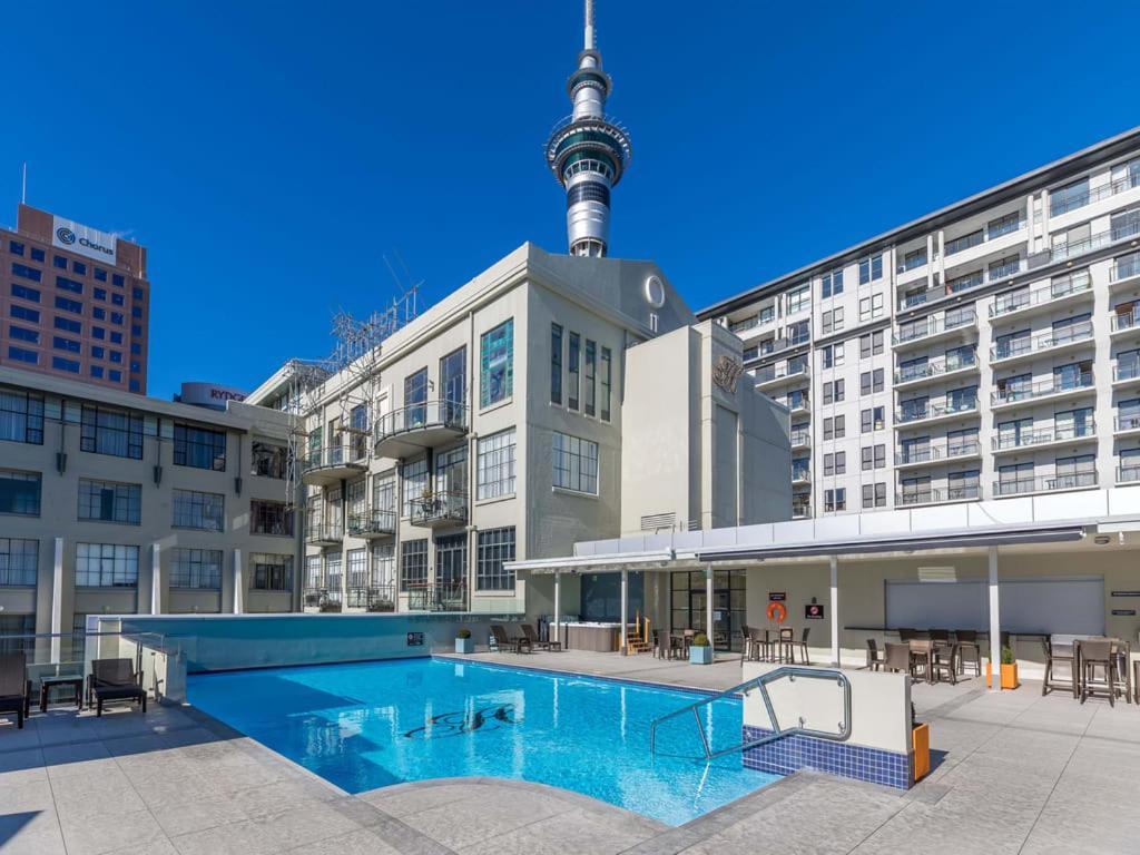 Heritage Haven By Viaduct Cbd - Pool Gym Tennis Auckland Exteriér fotografie